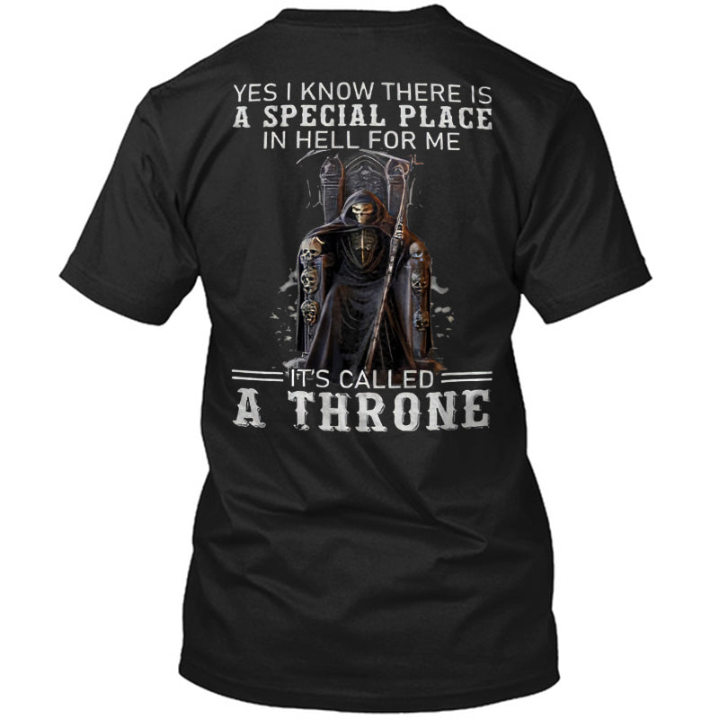 A Special Place In Hell For Me-A Throne Men's Cotton Tees