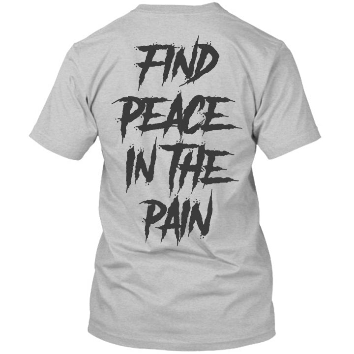 Find Peace In The Rain Men's Crew Neck T-shirt
