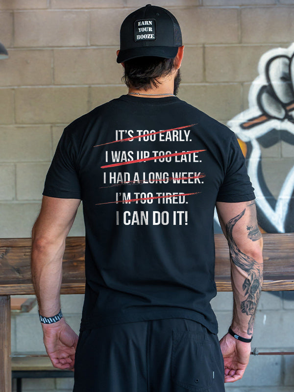 I Can Do It Printed T-shirt