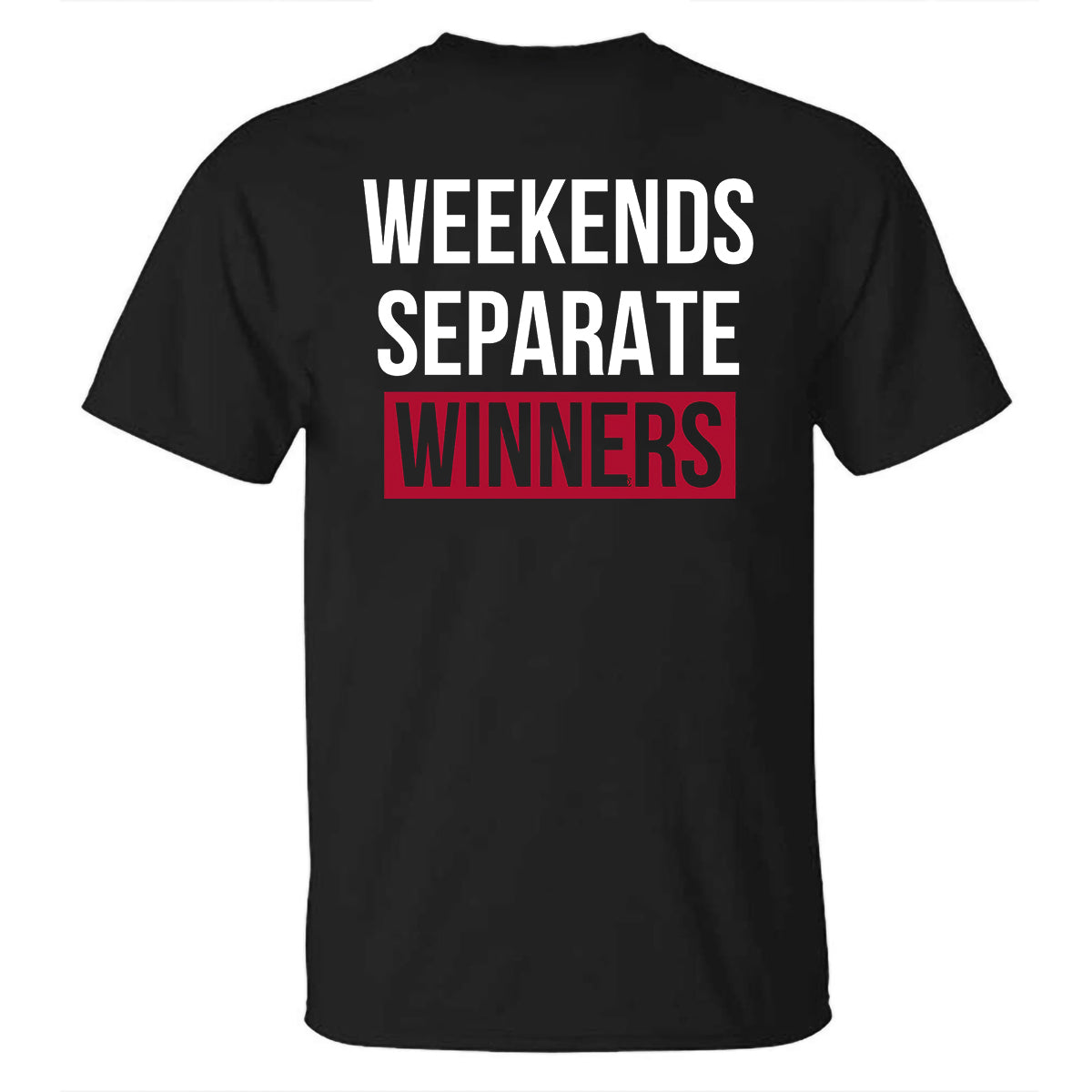 Weekends Separate Winners Printed T-shirt